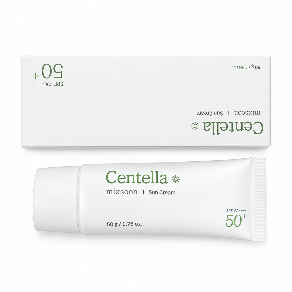 Mixsoon Centella Sun Cream SPF 50+ PA++++ – Crème solaire visage 50 g